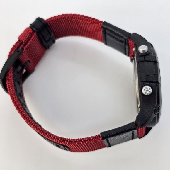 Timex Expedition Analog Digital Men's Watch 40MM NEW Red Nylon Bands NEW Battery - Picture 16 of 16